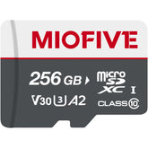 Miofive 256 GB microSDXC-Speicherkarte für Dashcams der Miofive S1- und Mini-Serie